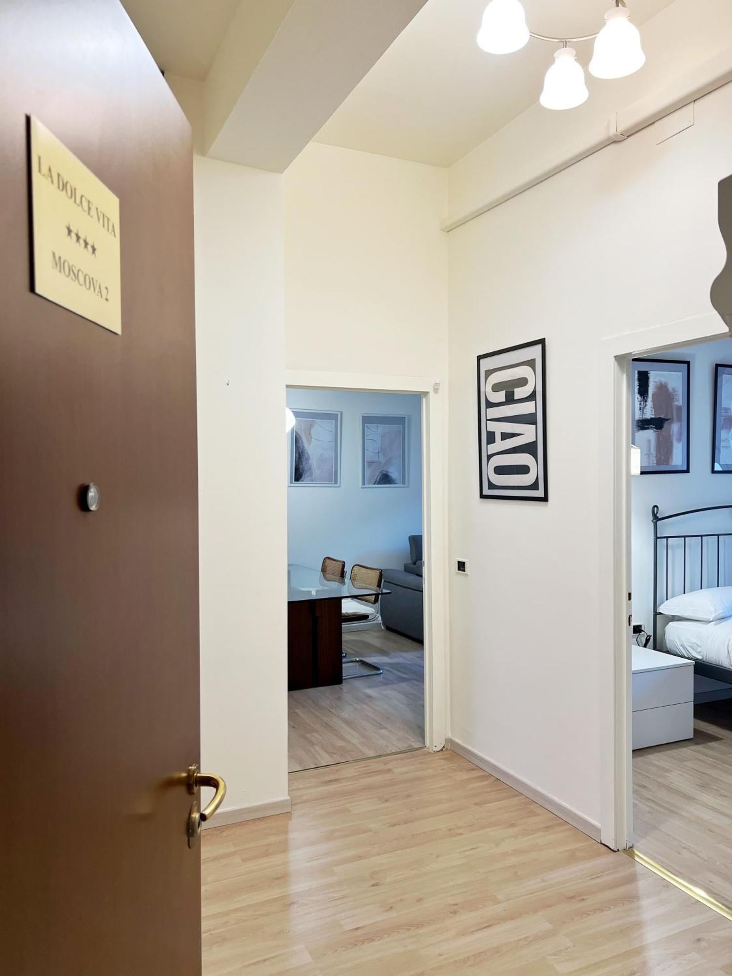 Ferienwohnung La Dolce Vita - Moscova 2 Mailand Exterior foto